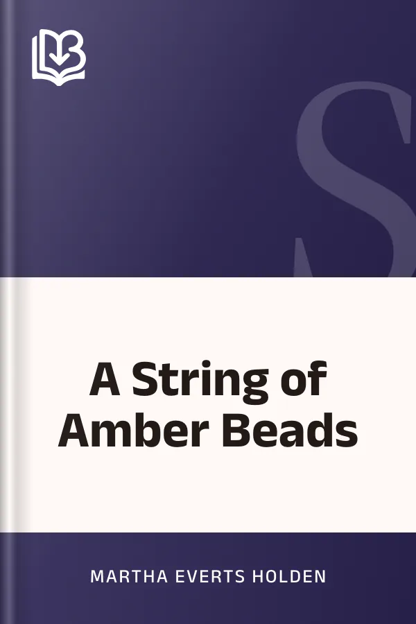 A String of Amber Beads by Martha Everts Holden, book cover