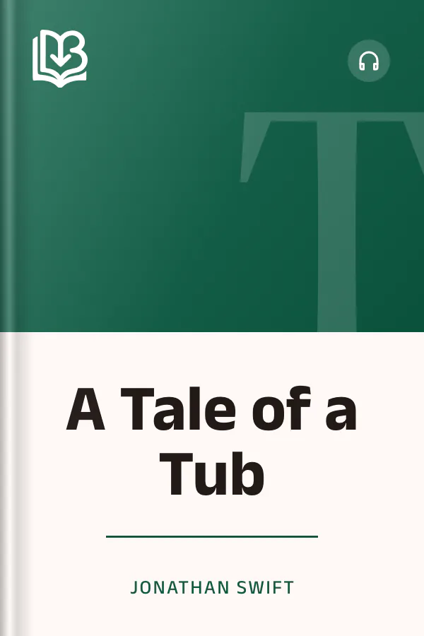 A Tale of a Tub by Jonathan Swift, book cover