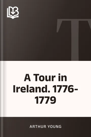 A Tour in Ireland. 1776-1779 by Arthur Young, book cover