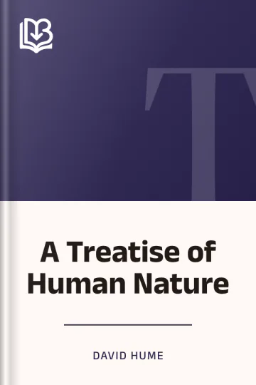 A Treatise of Human Nature by David Hume, book cover