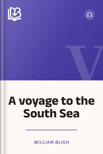 A voyage to the South Sea by William Bligh, book cover
