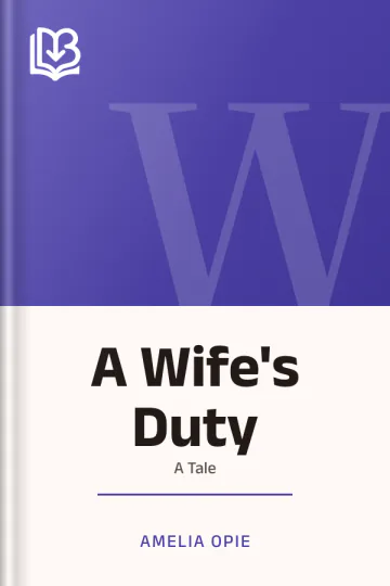 A Wife's Duty by Amelia Opie, book cover