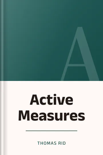 Active Measures by Thomas Rid, book cover