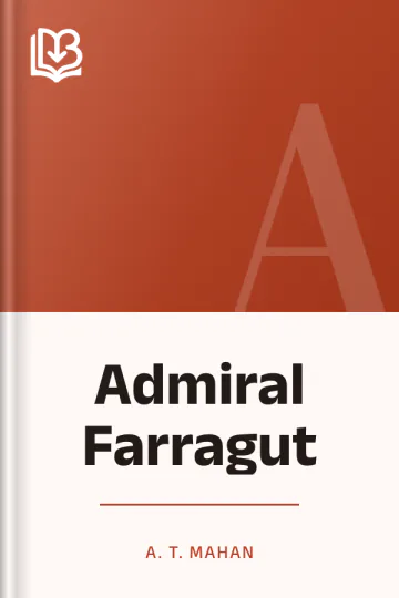 Admiral Farragut by A. T. Mahan, book cover