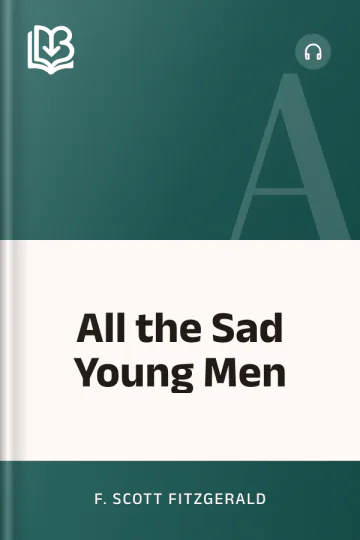 All the Sad Young Men by F. Scott Fitzgerald, book cover