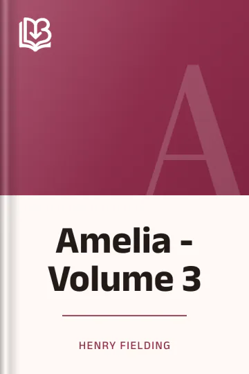 Amelia - Volume 3 by Henry Fielding, book cover