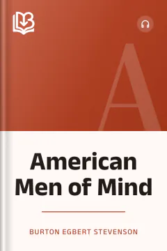 American Men of Mind - Burton Egbert Stevenson