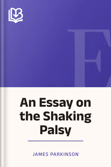 An Essay on the Shaking Palsy by James Parkinson, book cover