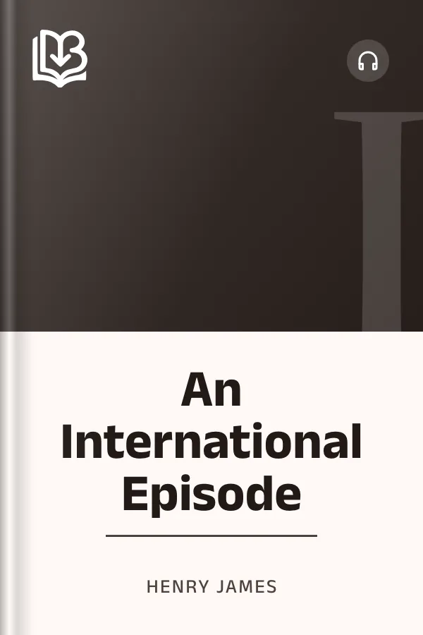 An International Episode by Henry James, book cover