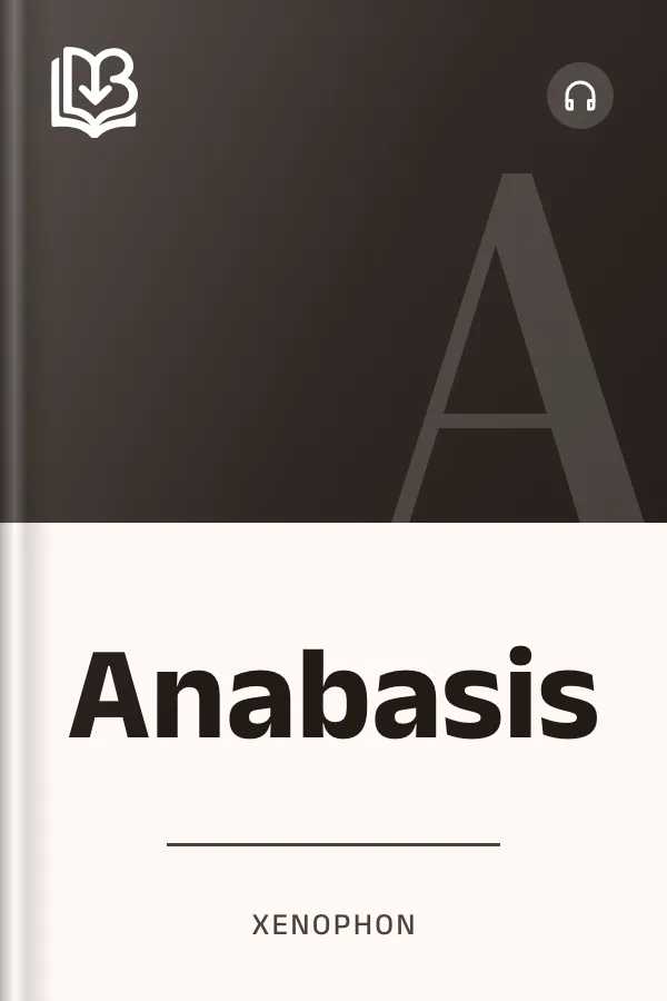 Anabasis by Xenophon, book cover