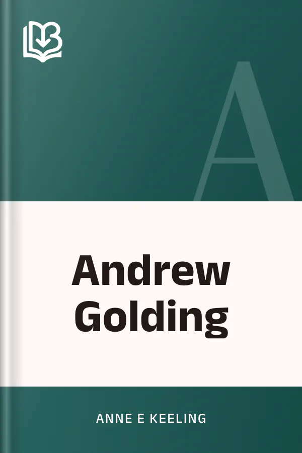 Andrew Golding by Anne E Keeling, book cover