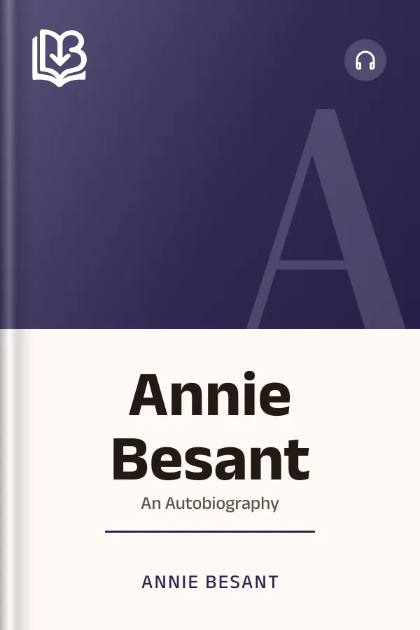 Annie Besant by Annie Besant, book cover