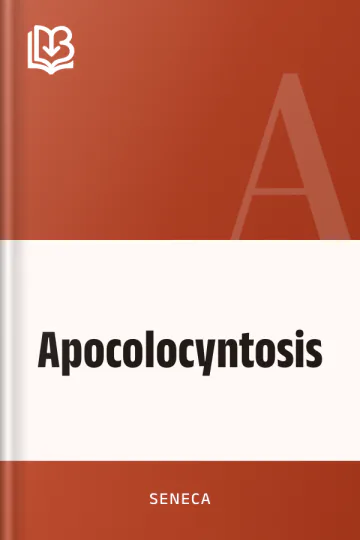 Apocolocyntosis by Seneca, book cover