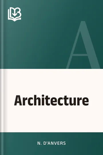 Architecture by N. D'Anvers, book cover