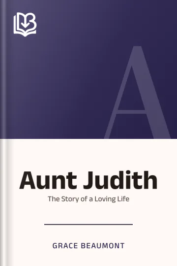 Aunt Judith by Grace Beaumont, book cover