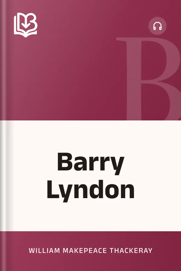 Barry Lyndon by William Makepeace Thackeray, book cover