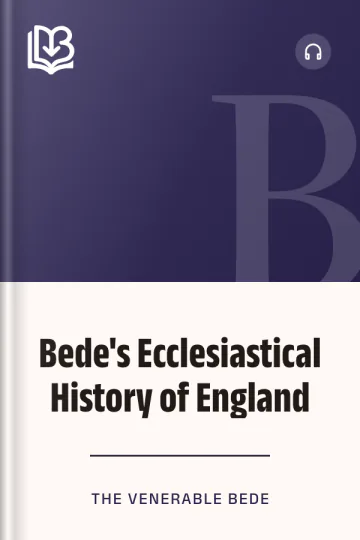Bede's Ecclesiastical History of England by the Venerable Bede, book cover