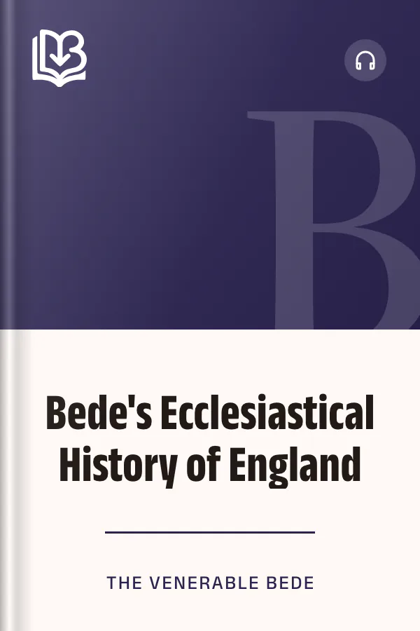 Bede's Ecclesiastical History of England by the Venerable Bede, book cover