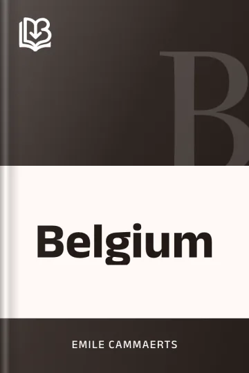 Belgium by Emile Cammaerts, book cover