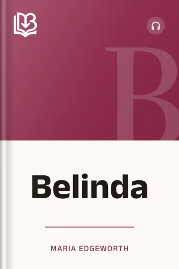 Belinda by Maria Edgeworth, book cover
