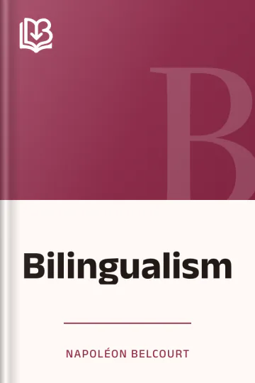 Bilingualism by Napoléon Belcourt, book cover