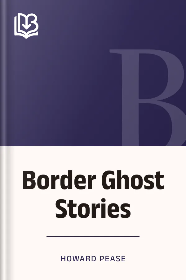 Border Ghost Stories by Howard Pease, book cover