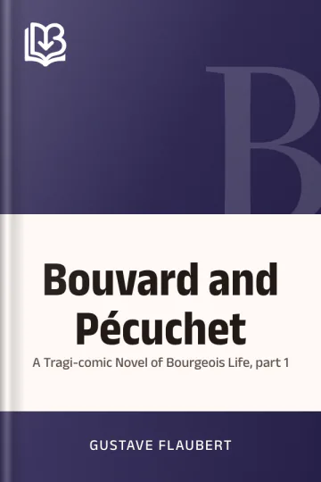 Bouvard and Pécuchet by Gustave Flaubert, book cover