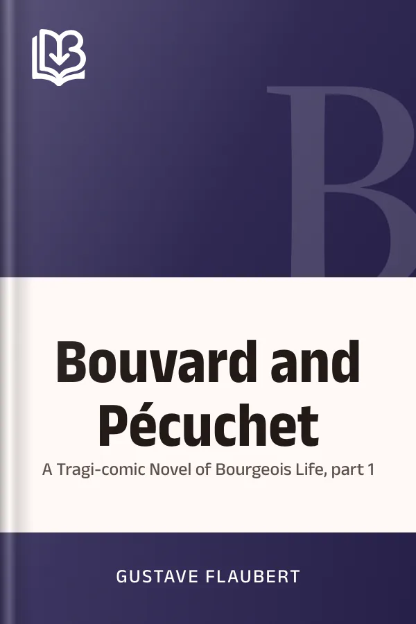 Bouvard and Pécuchet by Gustave Flaubert, book cover