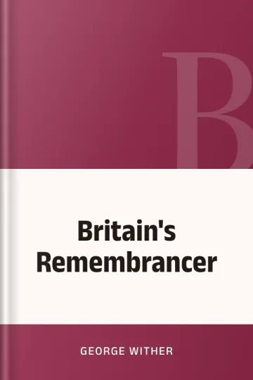 Britain's Remembrancer by George Wither, book cover