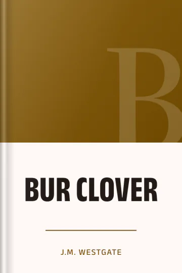 BUR CLOVER by J.M. Westgate, book cover