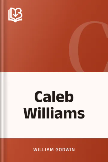 Caleb Williams by William Godwin, book cover