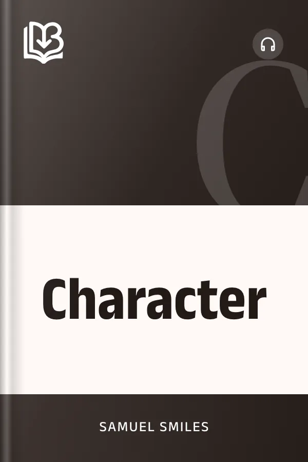 Character by Samuel Smiles, book cover