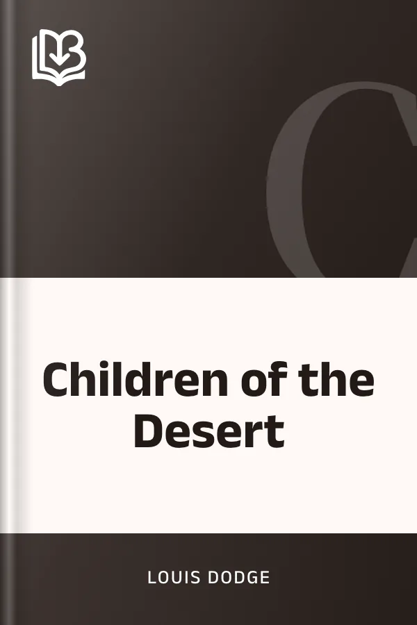 Children of the Desert by Louis Dodge, book cover