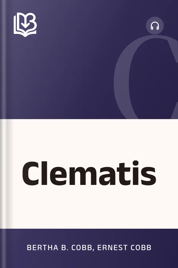 Clematis by Bertha B. Cobb, Ernest Cobb, book cover