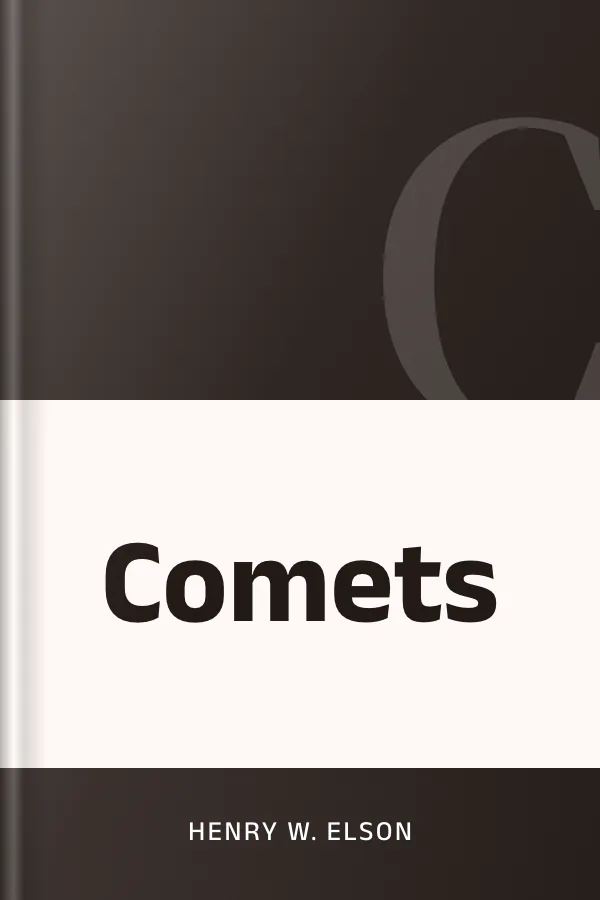 Comets by Henry W. Elson, book cover