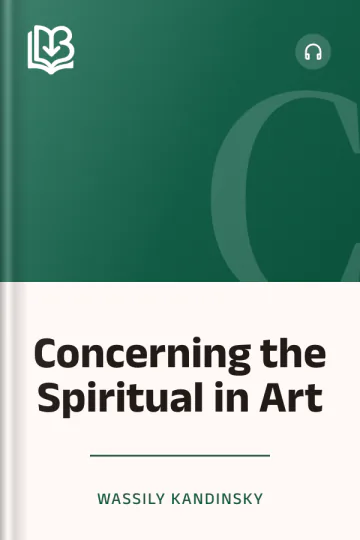 Concerning the Spiritual in Art by Wassily Kandinsky, book cover