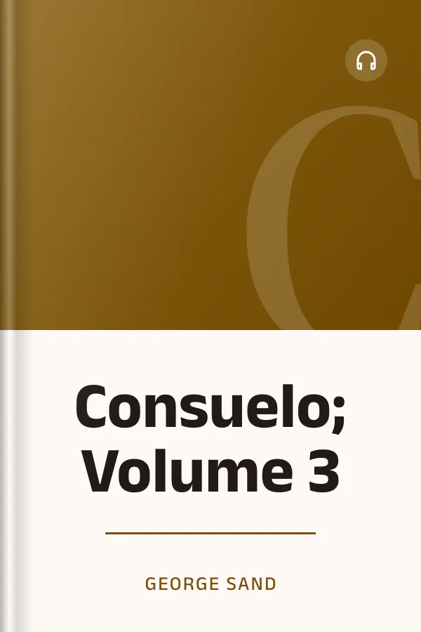 Consuelo; Volume 3 by George Sand, book cover