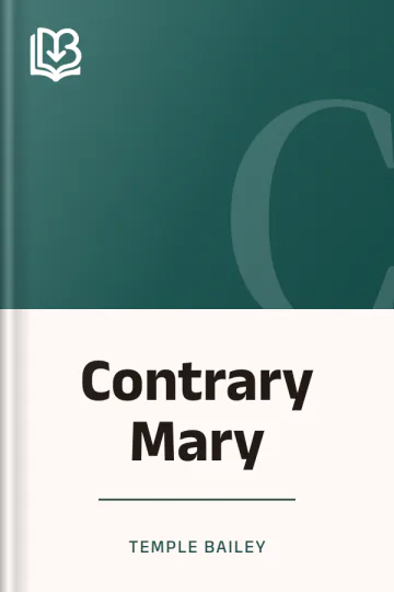 Contrary Mary by Temple Bailey, book cover