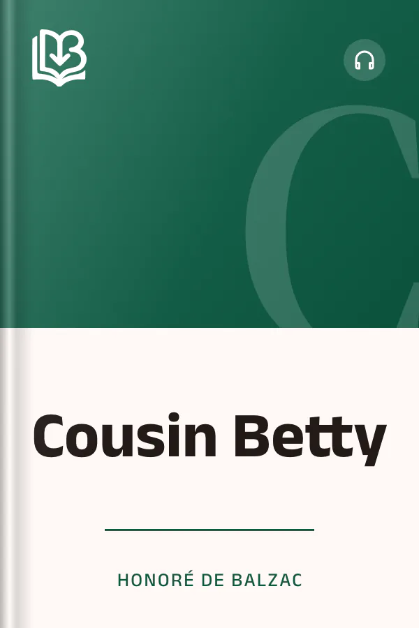 Cousin Betty by Honoré de Balzac, book cover