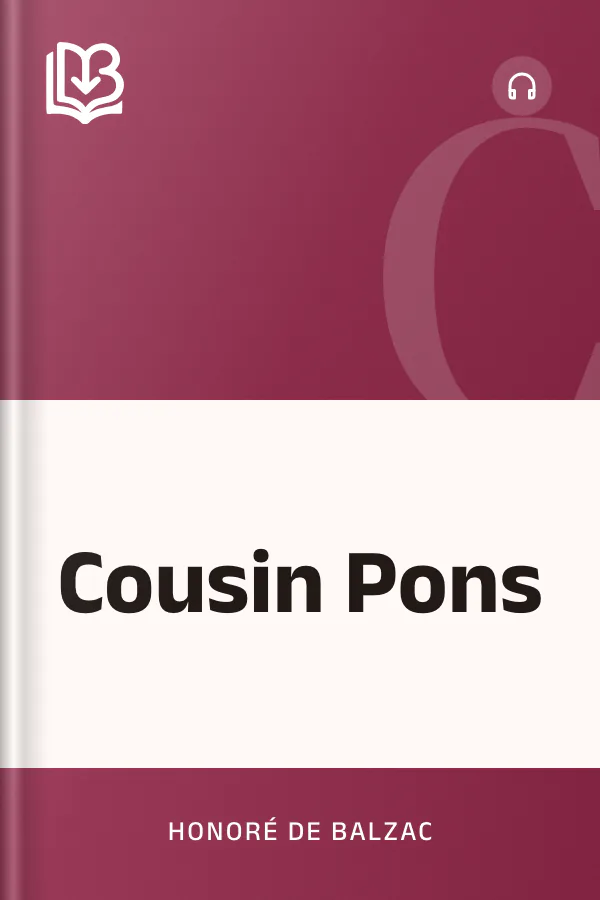 Cousin Pons by Honoré de Balzac, book cover