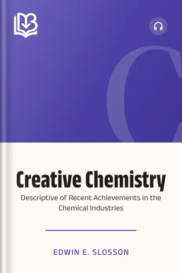 Creative Chemistry by Edwin E. Slosson, book cover