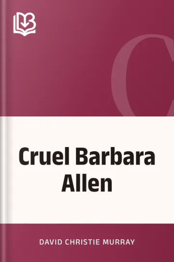 Cruel Barbara Allen by David Christie Murray, book cover
