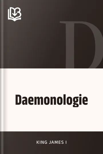 Daemonologie by King James I, book cover