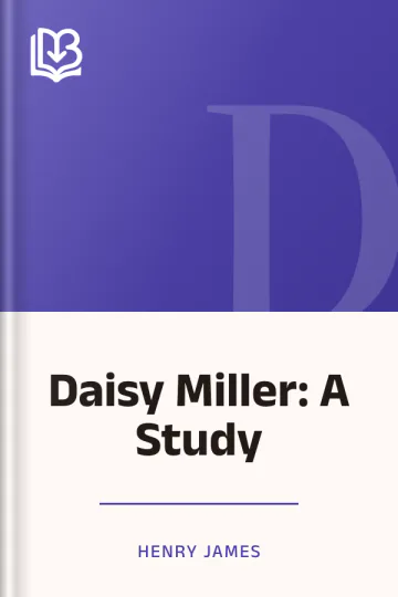Daisy Miller: A Study by Henry James, book cover
