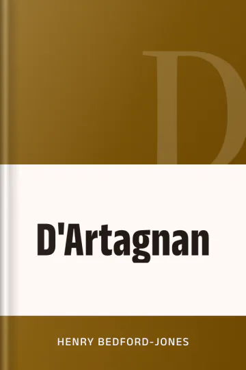 D'Artagnan by Henry Bedford-Jones, book cover