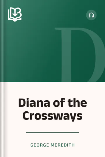 Diana of the Crossways by George Meredith, book cover