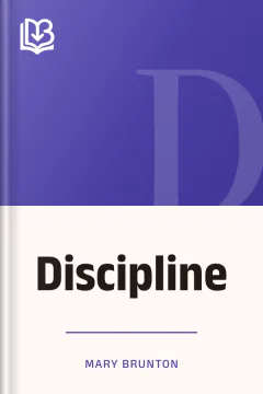 Discipline - Mary Brunton