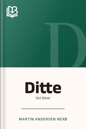 Ditte by Martin Andersen Nexø, book cover