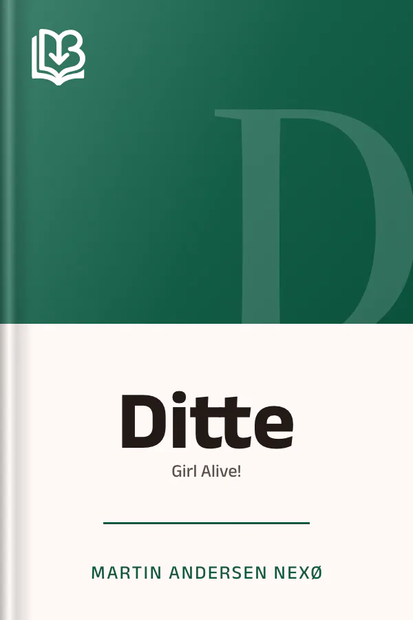 Ditte by Martin Andersen Nexø, book cover