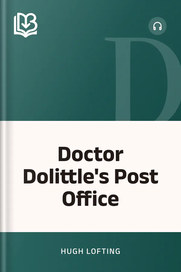 Doctor Dolittle's Post Office by Hugh Lofting, book cover